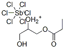 57762-28-4,propionylium hexachloroantimonate(1-)