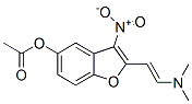 577698-13-6,5-Benzofuranol,2-[2-(dimethylamino)ethenyl]-3-nitro-,acetate(ester)(9CI)