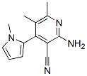 577762-20-0,3-Pyridinecarbonitrile,2-amino-5,6-dimethyl-4-(1-methyl-1H-pyrrol-2-yl)-(9CI)