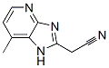 577777-13-0,1H-Imidazo[4,5-b]pyridine-2-acetonitrile,  7-methyl-  (9CI)