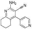 577985-54-7,3-Quinolinecarbonitrile,2-amino-5,6,7,8-tetrahydro-4-(4-pyridinyl)-(9CI)