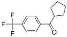578027-07-3,CYCLOPENTYL 4-TRIFLUOROMETHYLPHENYL KETONE