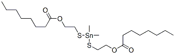57813-60-2,(dimethylstannylene)bis(thioethane-1,2-diyl) dioctanoate