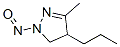 57832-64-1,1H-Pyrazole,  4,5-dihydro-3-methyl-1-nitroso-4-propyl-