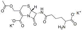 57847-70-8,[6R-[6alpha,7beta(R*)]]-3-(acetoxymethyl)-7-[(5-amino-5-carboxypentanoyl)amino]-8-oxo-5-thia-1-azabicyclo[4.2.0]oct-2-ene-2-carboxylic acid, potassium salt