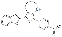578704-16-2,Pyrazolo[3,4-b]azepine, 3-(2-benzofuranyl)-1,4,5,6,7,8-hexahydro-1-(4-nitrophenyl)- (9CI)