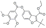 578736-93-3,3-Benzofurancarboxylicacid,2-(1,1-dimethylethyl)-5-[(3,4,5-trimethoxybenzoyl)oxy]-,ethylester(9CI)