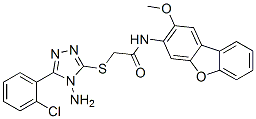 578756-90-8,Acetamide, 2-[[4-amino-5-(2-chlorophenyl)-4H-1,2,4-triazol-3-yl]thio]-N-(2-methoxy-3-dibenzofuranyl)- (9CI)