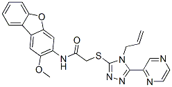 578759-77-0,Acetamide, N-(2-methoxy-3-dibenzofuranyl)-2-[[4-(2-propenyl)-5-pyrazinyl-4H-1,2,4-triazol-3-yl]thio]- (9CI)
