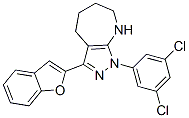 579438-70-3,Pyrazolo[3,4-b]azepine, 3-(2-benzofuranyl)-1-(3,5-dichlorophenyl)-1,4,5,6,7,8-hexahydro- (9CI)