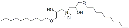 57945-70-7,bis(2-hydroxy-3-decyloxypropyl)dimethylammonium chloride