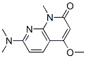 57980-10-6,7-(dimethylamino)-4-methoxy-1-methyl-1,8-naphthyridin-2(1H)-one