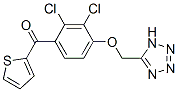 58030-58-3,[2,3-dichloro-4-(1H-tetrazol-5-ylmethoxy)phenyl] 2-thienyl ketone