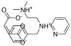 58044-99-8,N'-benzyl-N,N-dimethyl-N'-pyridin-2-ylethylenediammonium maleate