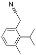 58050-29-6,Benzeneacetonitrile, 3-methyl-2-(1-methylethyl)- (9CI)