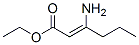 58096-02-9,2-Hexenoic  acid,  3-amino-,  ethyl  ester