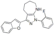 581056-85-1,Pyrazolo[3,4-b]azepine, 3-(2-benzofuranyl)-1-(2-fluorophenyl)-1,4,5,6,7,8-hexahydro- (9CI)