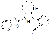 581059-57-6,Benzonitrile, 2-[3-(2-benzofuranyl)-5,6,7,8-tetrahydropyrazolo[3,4-b]azepin-1(4H)-yl]- (9CI)