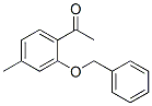 58110-89-7,1-[2-(BENZYLOXY)-4-METHYLPHENYL]ETHANONE