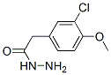 58120-91-5,3-CHLORO-4-METHOXY-BENZENEACETIC ACID HYDRAZIDE