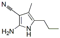 58121-03-2,1H-Pyrrole-3-carbonitrile,  2-amino-4-methyl-5-propyl-