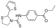 581781-20-6,Benzoic acid, 4-[[[2-(2-thienyl)-3-thiazolidinyl]thioxomethyl]amino]-, ethyl ester (9CI)