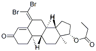 58193-99-0,[(8R,9S,10R,13S,14S,17S)-6-(dibromomethylidene)-10,13-dimethyl-3-oxo-2 ,7,8,9,11,12,14,15,16,17-decahydro-1H-cyclopenta[a]phenanthren-17-yl] propanoate