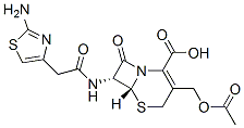 58233-18-4,(6R-trans)-3-(acetoxymethyl)-7-[(2-aminothiazol-4-yl)acetamido]-8-oxo-5-thia-1-azabicyclo[4.2.0]oct-2-ene-2-carboxylic acid