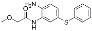 58306-67-5,N-[2-amino-5-(phenylthio)phenyl]-2-methoxyacetamide