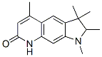 58336-37-1,1,2,3,8-tetrahydro-1,2,3,3,5-pentamethyl-7H-pyrrolo[3,2-g]quinolin-7-one