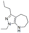 583811-53-4,Pyrazolo[3,4-b]azepine, 1-ethyl-1,4,5,6,7,8-hexahydro-3-propyl- (9CI)