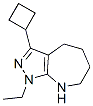 583812-38-8,Pyrazolo[3,4-b]azepine, 3-cyclobutyl-1-ethyl-1,4,5,6,7,8-hexahydro- (9CI)
