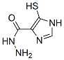 58413-35-7,1H-Imidazole-4-carboxylicacid,5-mercapto-,hydrazide(9CI)
