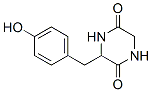 5845-66-9,3-[(4-hydroxyphenyl)methyl]piperazine-2,5-dione