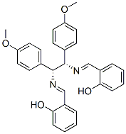 58546-78-4,PHENOL, 2,2''-[[1,2-BIS(4-METHOXYPHENYL)1,2-ETHANEDIYL] BIS(NITRILOMETHYLIDYNE)]BIS- R,S