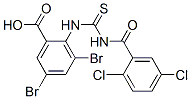 586391-86-8,3,5-DIBROMO-2-[[[(2,5-DICHLOROBENZOYL)AMINO]THIOXOMETHYL]AMINO]-BENZOIC ACID