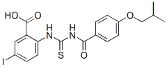 586393-02-4,5-IODO-2-[[[[4-(2-METHYLPROPOXY)BENZOYL]AMINO]THIOXOMETHYL]AMINO]-BENZOIC ACID