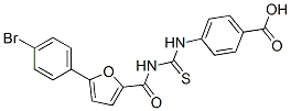 586393-25-1,4-[[[[[5-(4-BROMOPHENYL)-2-FURANYL]CARBONYL]AMINO]THIOXOMETHYL]AMINO]-BENZOIC ACID