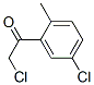 58657-28-6,Ethanone, 2-chloro-1-(5-chloro-2-methylphenyl)- (9CI)