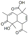 58661-24-8,4-acetyl-5-hydroxy-1,5,7-trimethyl-6-oxo-4a,8a-dihydro-4H-naphthalene- 1-carboxylic acid