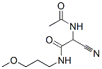 58685-32-8,2-ACETYLAMINO-2-CYANO-N-(3-METHOXY-PROPYL)-ACETAMIDE