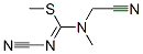 586965-23-3,Carbamimidothioic acid, N-cyano-N-(cyanomethyl)-N-methyl-, methyl ester