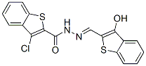 586996-58-9,Benzo[b]thiophene-2-carboxylic acid, 3-chloro-, [(3-hydroxybenzo[b]thien-2-yl)methylene]hydrazide (9CI)