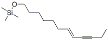 58763-69-2,(E)-(7-dodecen-9-ynyloxy)trimethylsilane