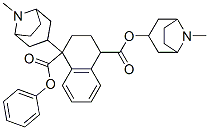 5878-33-1,bis(8-methyl-8-azabicyclo[3.2.1]oct-3-yl) 1,2,3,4-tetrahydro-1-phenylnaphthalene-1,4-dicarboxylate