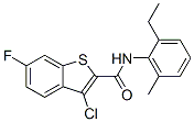587837-76-1,Benzo[b]thiophene-2-carboxamide, 3-chloro-N-(2-ethyl-6-methylphenyl)-6-fluoro- (9CI)