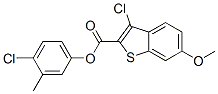 587842-30-6,Benzo[b]thiophene-2-carboxylic acid, 3-chloro-6-methoxy-, 4-chloro-3-methylphenyl ester (9CI)