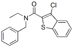 587846-14-8,Benzo[b]thiophene-2-carboxamide, 3-chloro-N-ethyl-N-(phenylmethyl)- (9CI)