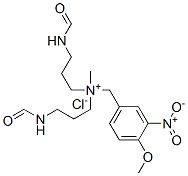 58795-54-3,bis[3-(formylamino)propyl](4-methoxy-3-nitrobenzyl)methylammonium chloride