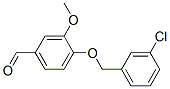 588678-16-4,4-[(3-CHLOROBENZYL)OXY]-3-METHOXYBENZALDEHYDE
